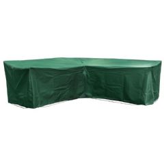 Cozy Bay Medium Modular L Shape Sofa Cover - Green