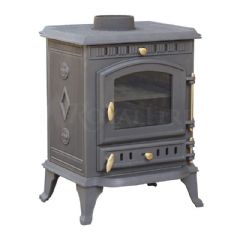 Royal Fire Cast Iron Wood and Coal Burning Stove - 8kW