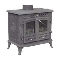 Royal Fire Cast Iron Wood and Coal Burning Stove - 12kW