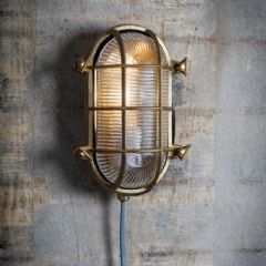 Garden Trading Devonport Bulkhead Light - Brass
