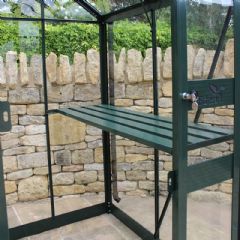 Eden Broadway Integral Greenhouse Staging - Green - 4ft