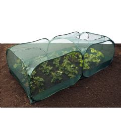 Double Pop Up Crop Cage with Doors - W200 x D125 x H75cm