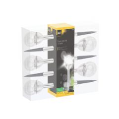 Cole and Bright Solar Classice Ice Orb Light - 5 Pack