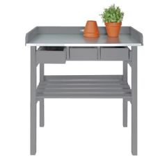Fallen Fruits Garden Work Bench - Grey