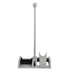 Fallen Fruits Bootbrush and Bootjack on Pole - Grey