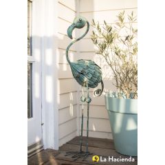 La Hacienda Marine Blue Stilts Garden Ornament