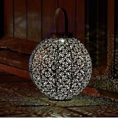 Smart Garden Solar Damasque Lantern