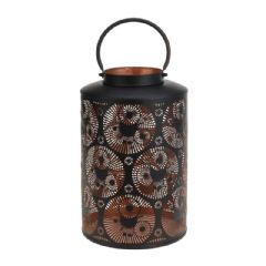 Greenfingers Copper Lantern - 37cm Height