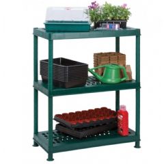 Garland Greenhouse Ventilated Shelving 3 Shelf Unit