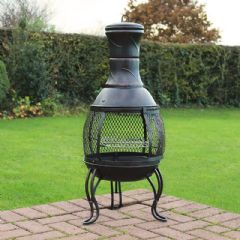 Kingfisher Chiminea BBQ Heater
