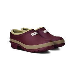 Hunter Womens Gardener Clogs - Dulse - Size 5