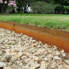 5m Everedge Classic Lawn Edging - Cor-Ten