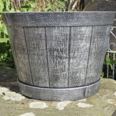 Stout Barrel - Antique Silver - 15in