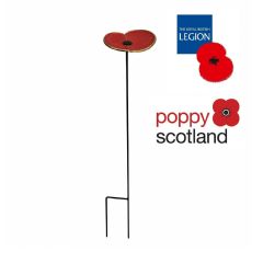 Gardman British Legion Cast Iron Poppy Feeder