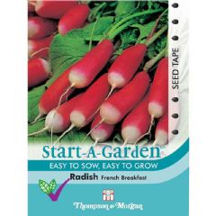 Thompson and Morgan Radish French Breakfast 3 - 210 Seeds