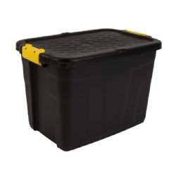 Strata Heavy Duty Storage Box with Lid - 60L