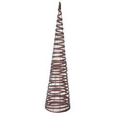 Gardman Rattan Effect Obelisk - Brown