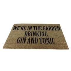 Gardman Gin And Tonic Coir Mat - 45x75cm