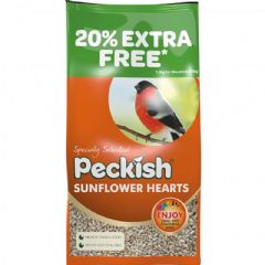 Peckish Sunflower Hearts 1kg + 20% Free