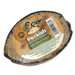 Peckish Natural Balance Coconut Shell Treat - 1 Half