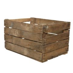 Ellister Wooden Apple Crate Used