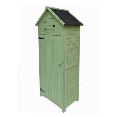 Greenfingers Garden Tool Shed - Mint Green - W2.5ft x D1.5ft