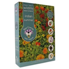 BEES Wildflower Seed Shaker Box - Indian Summer