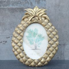 Candlelight Pineapple Photoframe - Gold