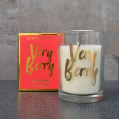 Candlelight Very Berry Scented Candle