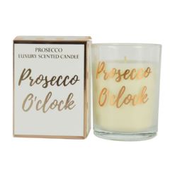 Candlelight Prosecco Oclock Sented Candle