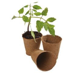 Garland Round Fibre Pots - 96 Pack
