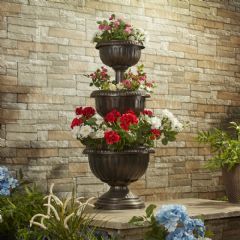 Kingfisher 3 Tier Antique Planter