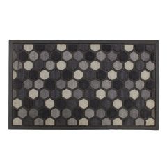 Mighty Mats Scrape n Sorb Hexagon Door Mat