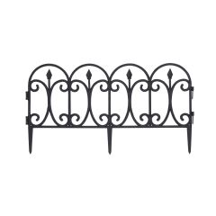 0.6m Greenfingers Scroll Garden Edging - H33cm