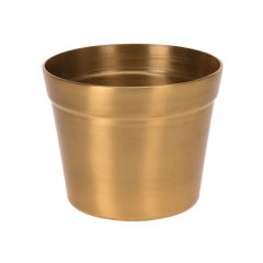Ellister Metalic Finish Planter - Gold - H10cm