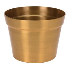 Ellister Metalic Finish Planter - Gold