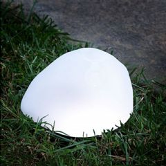 Ellister LED Solar Garden Stone Lamp