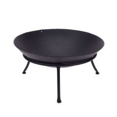 Terra Fire Bowl - Black - 47cm Diameter