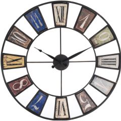 Ellister Antique Finish Wall Clock - 60cm
