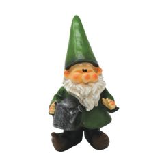 Woodland Wilf Waters the Plants Gnome
