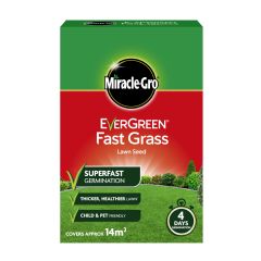 Miracle-Gro Evergreen Fast Grass Lawn Seed - 14m2