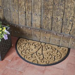 Smart Garden Heavy Duty Half Moon Door Mat 75 x 45cm