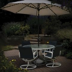 Kingavon LED Solar Parasol Light Set -72pcs