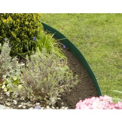 Smartedge Flexible Lawn Edging - Green - H14cm