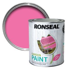 Ronseal Garden Paint 750ml - Pink Jasmine