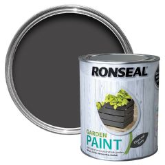 Ronseal Garden Paint 750ml - Charcoal Grey