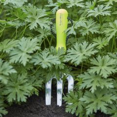 Burgon & Ball RHS Fluorescent Hand Fork - Yellow