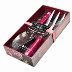 Burgon & Ball British Bloom RHS Trowel & Fork Gift Box