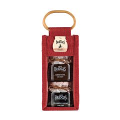 Mrs Bridges Christmas Lunch in Small Jute Bag