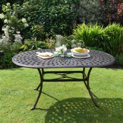 Ellister Regency 152cm Dining Table - Bronze